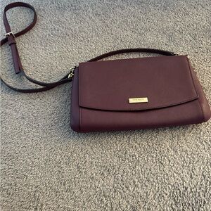 Kate Spade Burgundy Crossbody Bag
